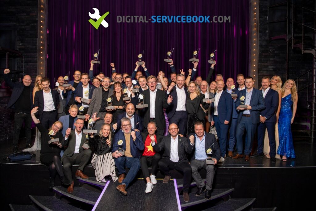 Digital Servicebook - Årets produkt på Auto Awards för tredje året i rad!